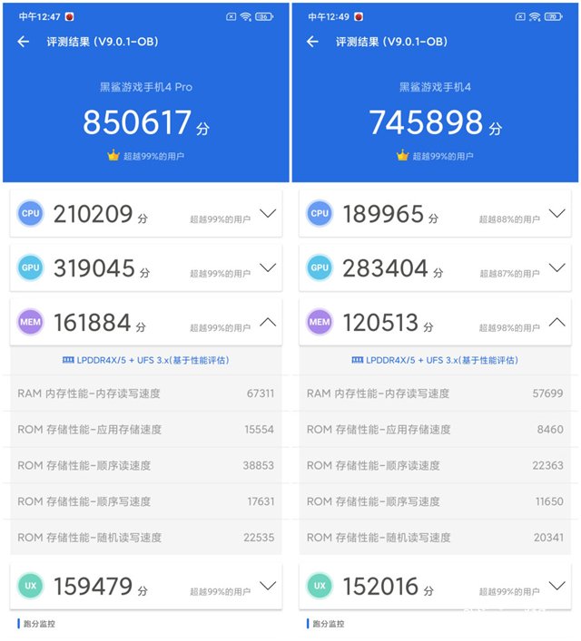 黑鲨4安兔兔跑多少分-黑鲨4性能怎么样
