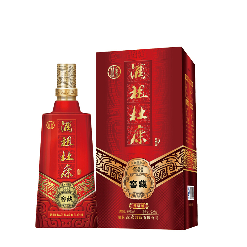 杜康酒祖杜康窖藏50度口感浓香型500ml单瓶装