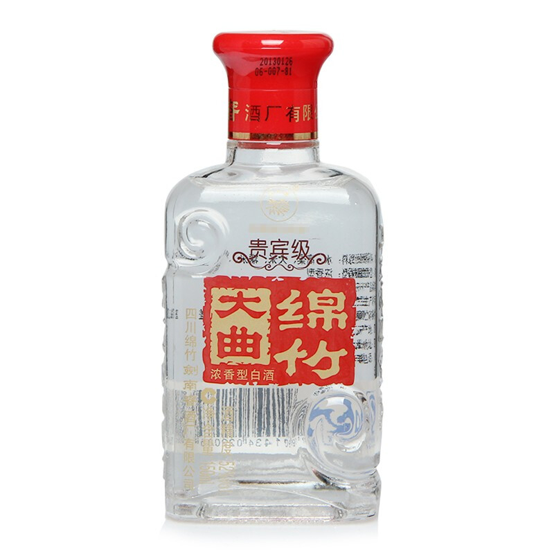 四川剑南春2013年贵宾级绵竹大曲52&deg;度浓香型白酒150ml单瓶装