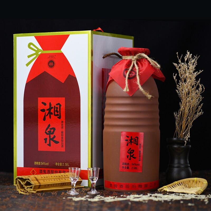 湖南酒鬼酒老湘泉大瓶装52&deg;度馥郁香型2580ml单瓶装