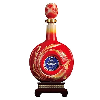 五粮液华彩人生丹凤朝阳口感浓香型52度白酒2000ml单瓶装