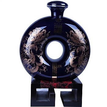 五粮液华彩人生荣华富贵蓝牡丹工艺酒口感浓香型52度白酒2000ml单瓶装