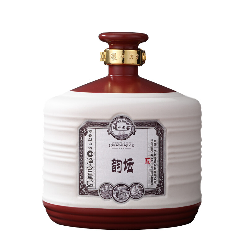 泸州老窖大坛系列韵坛口感浓香型52度白酒1500ml坛装