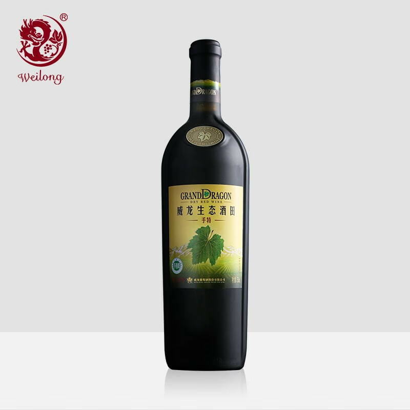 威龙生态酒田手选特级135度干红葡萄酒750ml
