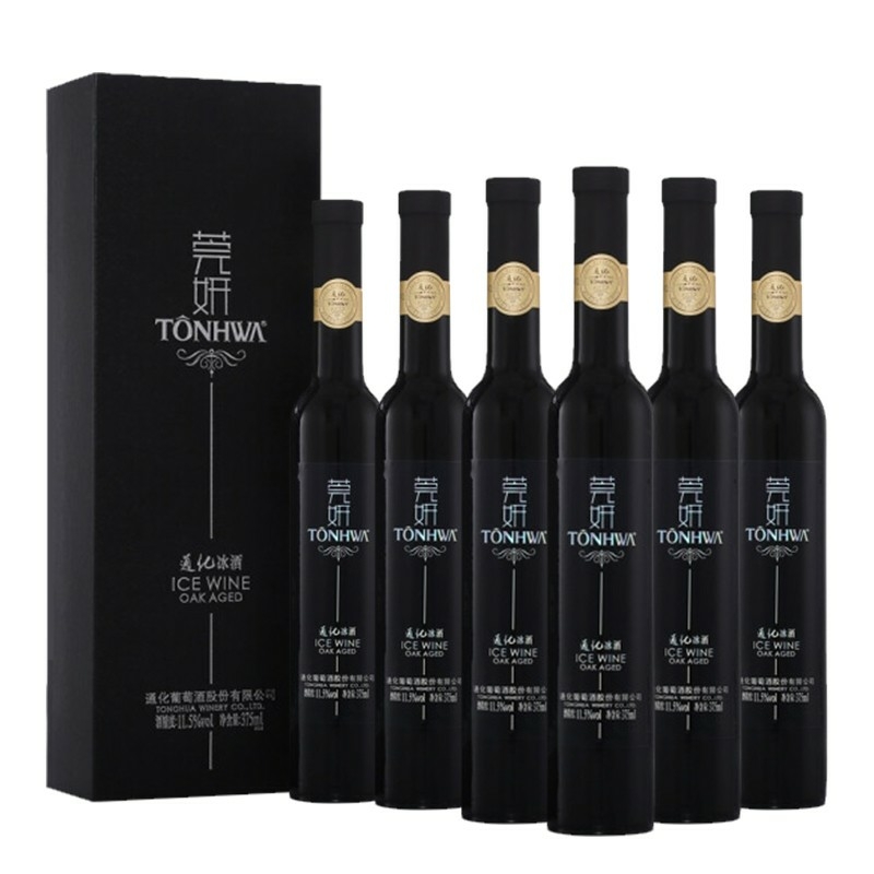通化莞妍冰酒北冰红甜红葡萄酒375mL