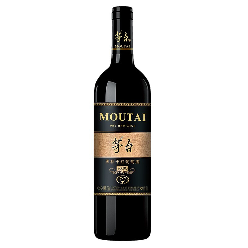 贵州茅台经典黑标赤霞珠干红葡萄酒750ml单支装