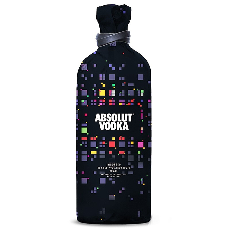 绝对伏特加（AbsolutVodka）洋酒原味伏特加繁华瓶40度700ml单瓶装