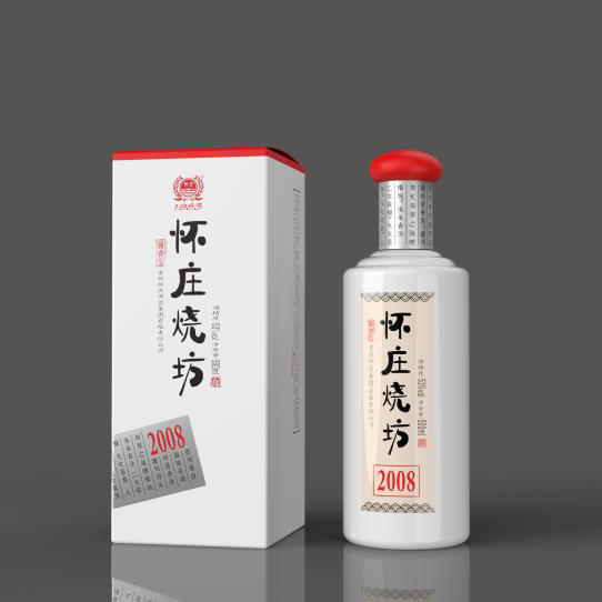 茅台镇怀庄烧坊2008 53度酱香型500ml单瓶装