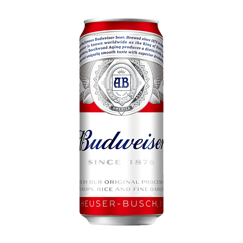 百威（Budweiser）百威啤酒550ml*15听装