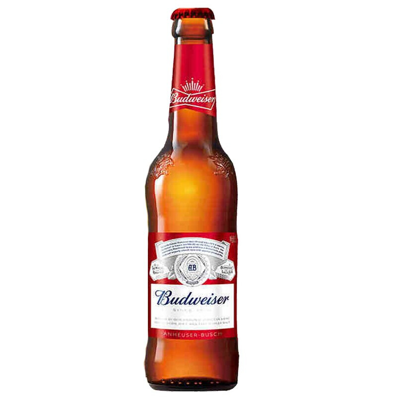 百威（Budweiser）啤酒330ml*24瓶一箱单瓶