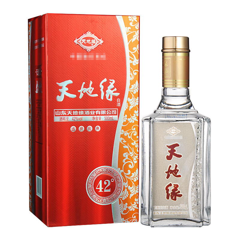 天地缘42&deg;度盛世庆典浓香型500ml单瓶装