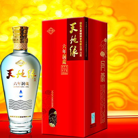 天地缘31&deg;度六年洞藏浓香型500ml单瓶装