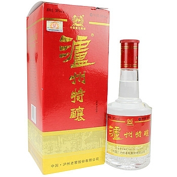 四川泸州老窖泸州特酿口感浓香型38度白酒500ml单瓶装