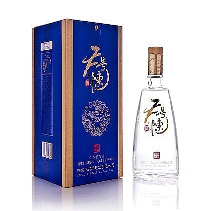 水井坊天号陈嫡传晶莹装口感浓香型45度白酒500ml单瓶装
