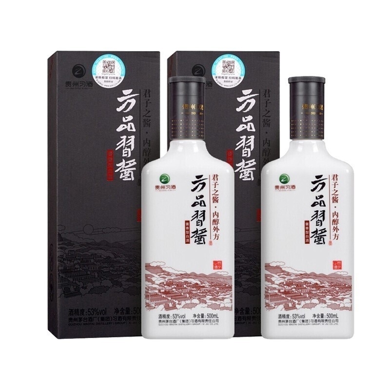 贵州习酒方品习酱53度酱香型500ml