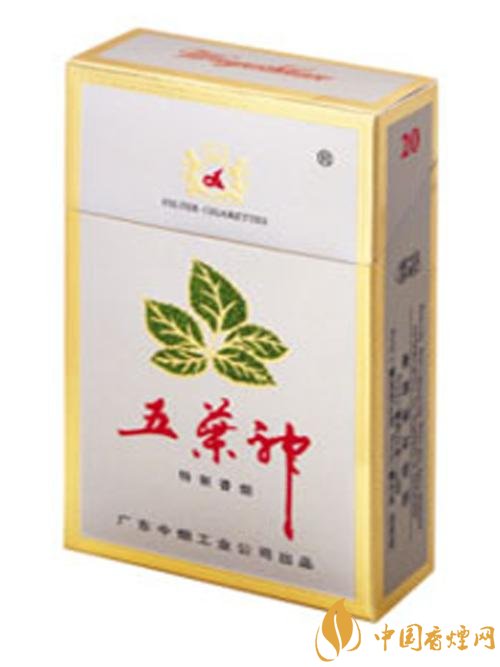 五叶神香烟价格及图片,五神叶香烟有多少种(10种)