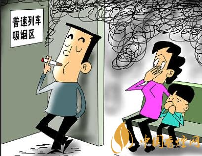 普客列车吸烟区PM25超1000 你支持列车全面禁烟吗?
