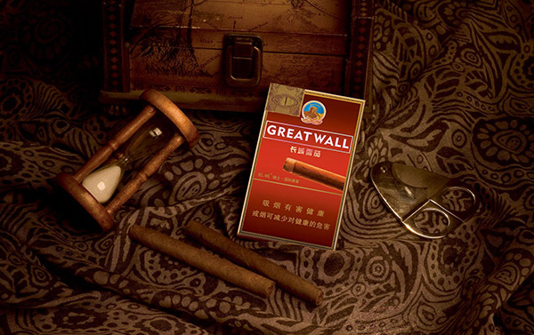 长城雪茄型香烟能不能过肺 长城雪茄香烟价格表图一览