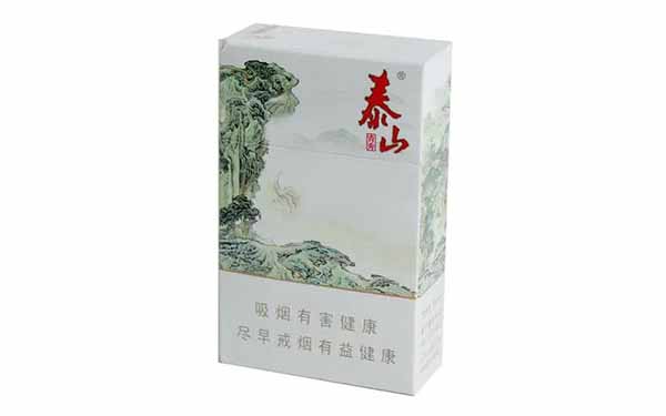 泰山青秀多少钱一盒 泰山青秀烟价格表和图片