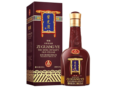 五粮液2015年产紫光液精酿52&deg;