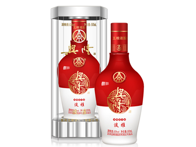 五粮液兴隆淡雅52&deg;度500ml单瓶装