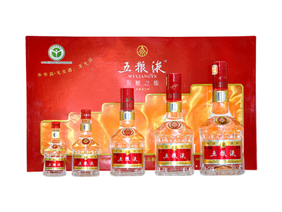 五粮液五粮之旅52&deg;度1275ml礼盒套装