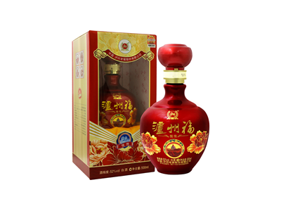 泸州老窖泸州福悦传52度浓香型白酒500ml