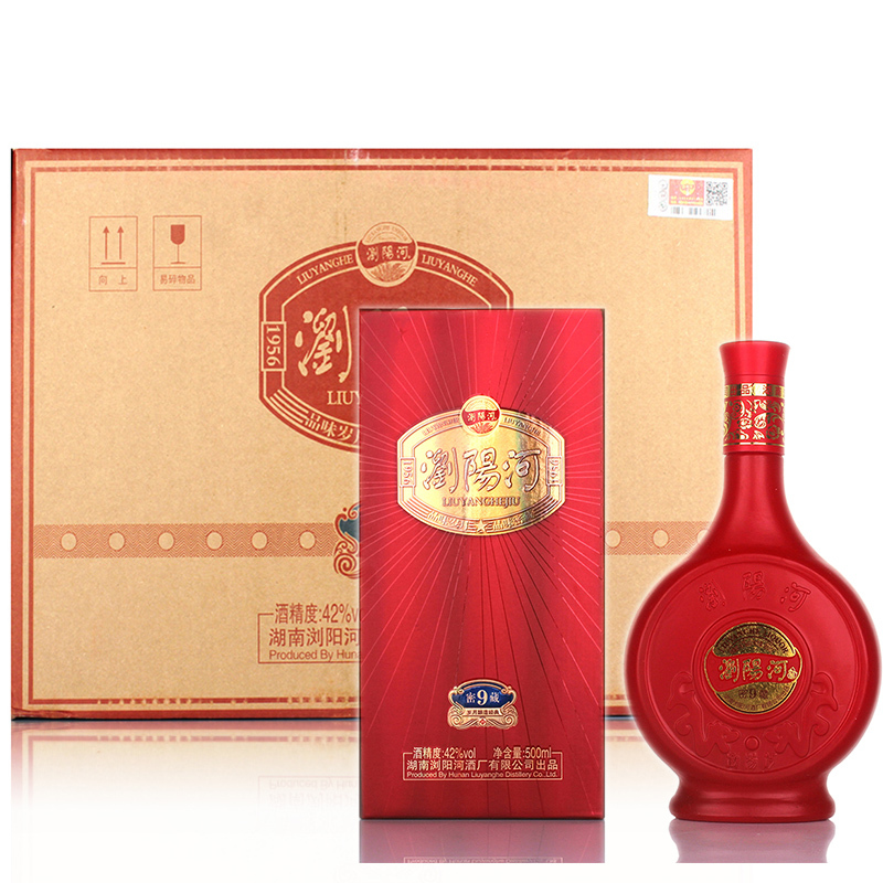 浏阳河酒42度浓香型白酒500ml多少钱