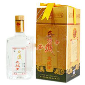 陕西西凤精品友缘酒口感凤香型45度白酒500ml单瓶装