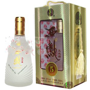 陕西西凤玉液酒5年精装口感浓香型50度白酒500ml单瓶装