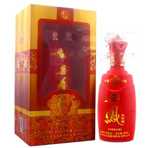陕西西凤新玉液酒红瓶口感浓香型50度白酒500ml单瓶装