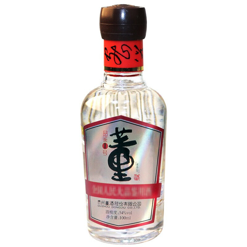 贵州董酒品鉴1号54度董香型100ml单瓶装