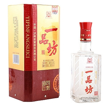 四川泸州老窖一品坊文化四季辞口感浓香型52度白酒500ml单瓶装