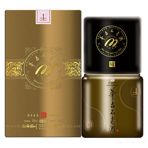 [A]贵州茅台集团不老酒雅系列-土口感酱香型53度白酒500ml单瓶装