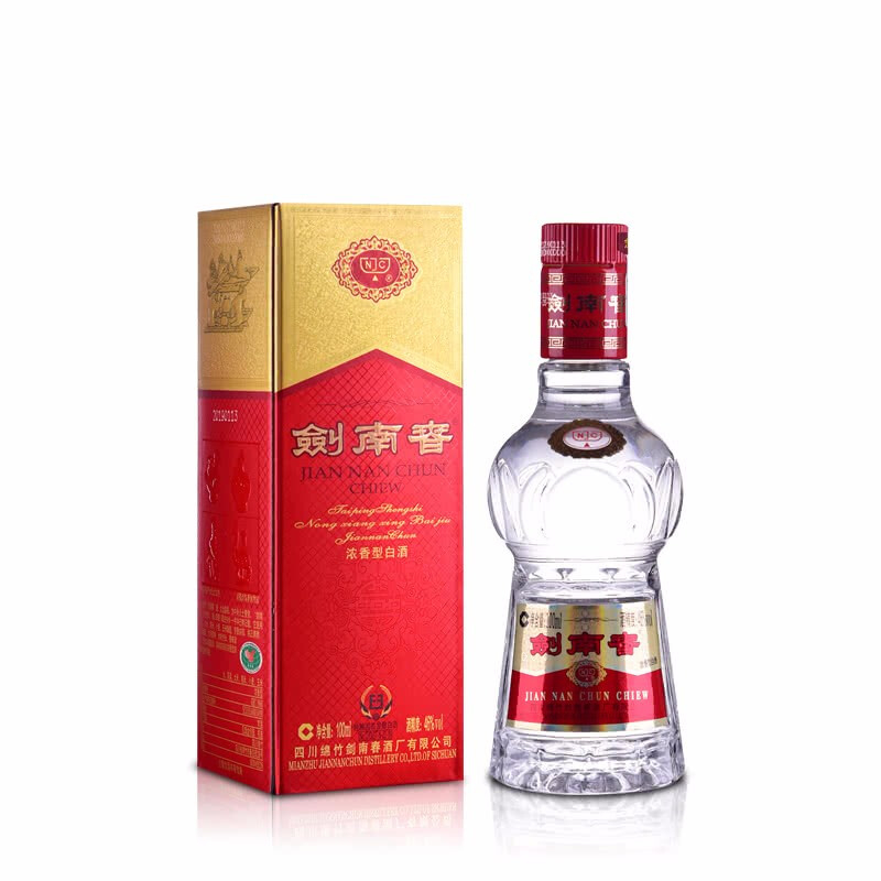 四川剑南春乐享46&deg;度口感浓香型白酒100ml单瓶装