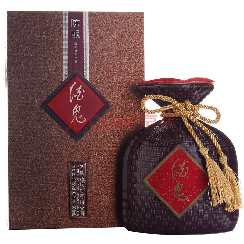 湖南酒鬼酒陈酿52&deg;度馥郁香型500ml单瓶装