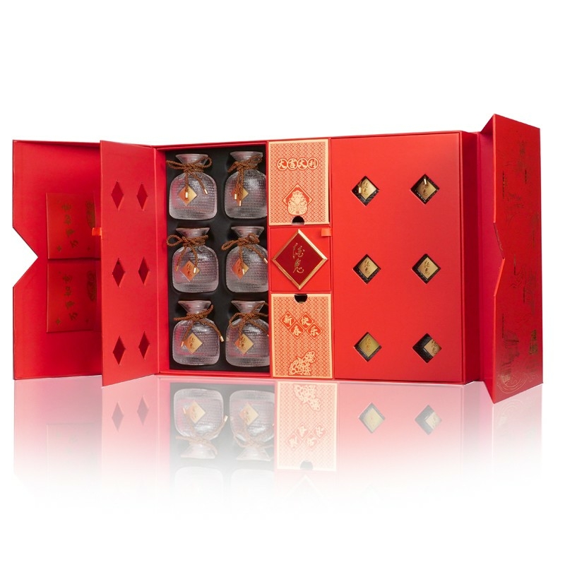 酒鬼酒万里走单骑贺岁版52度馥郁香型白酒75ml