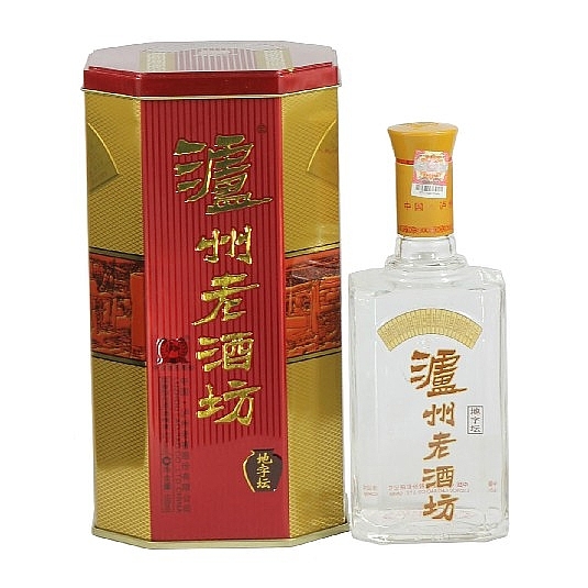 四川泸州老窖5年泸州老酒坊地字坛铁盒口感浓香型52度白酒500ml单瓶装