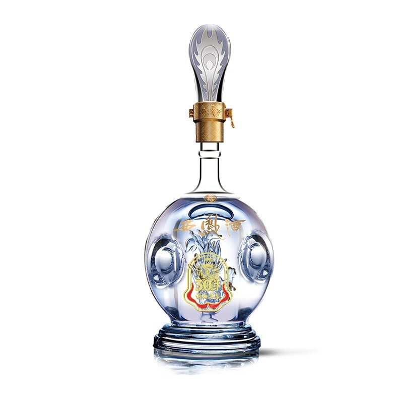 陕西西凤酒酒海窖龄30年口感绵柔凤香型52度白酒500ml单瓶装