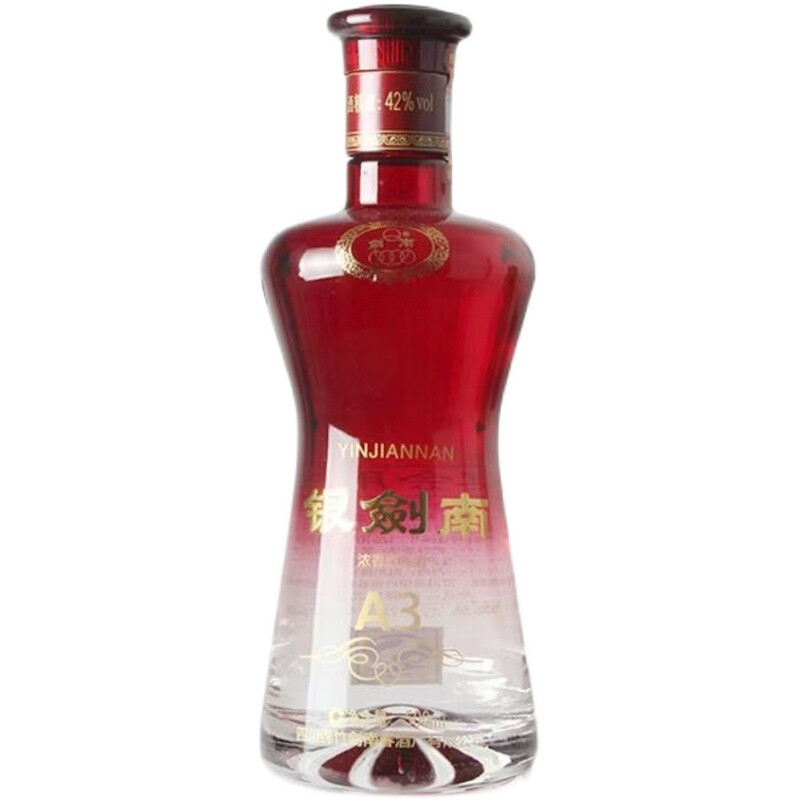 四川剑南春2015年银剑南A3口感浓香型38度白酒480ml单瓶装