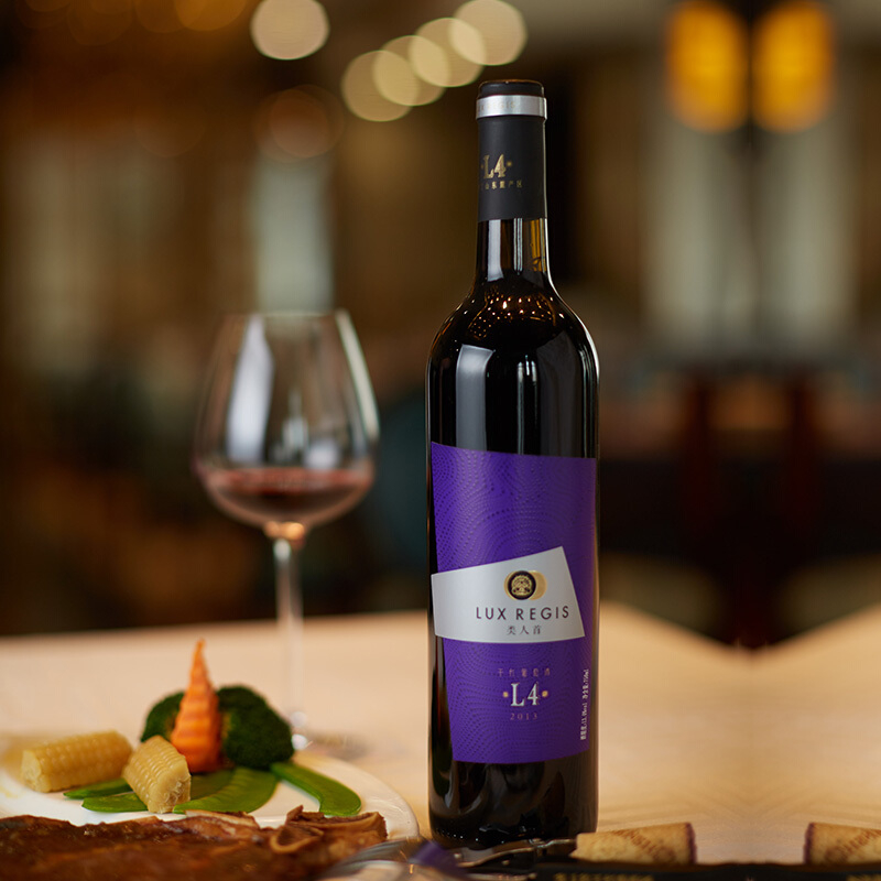 宁夏类人首L4赤霞珠干红葡萄酒单支750ml