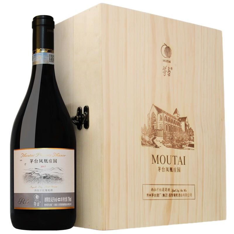 贵州茅台集团凤凰庄园R5西拉干红葡萄酒750ml单支装
