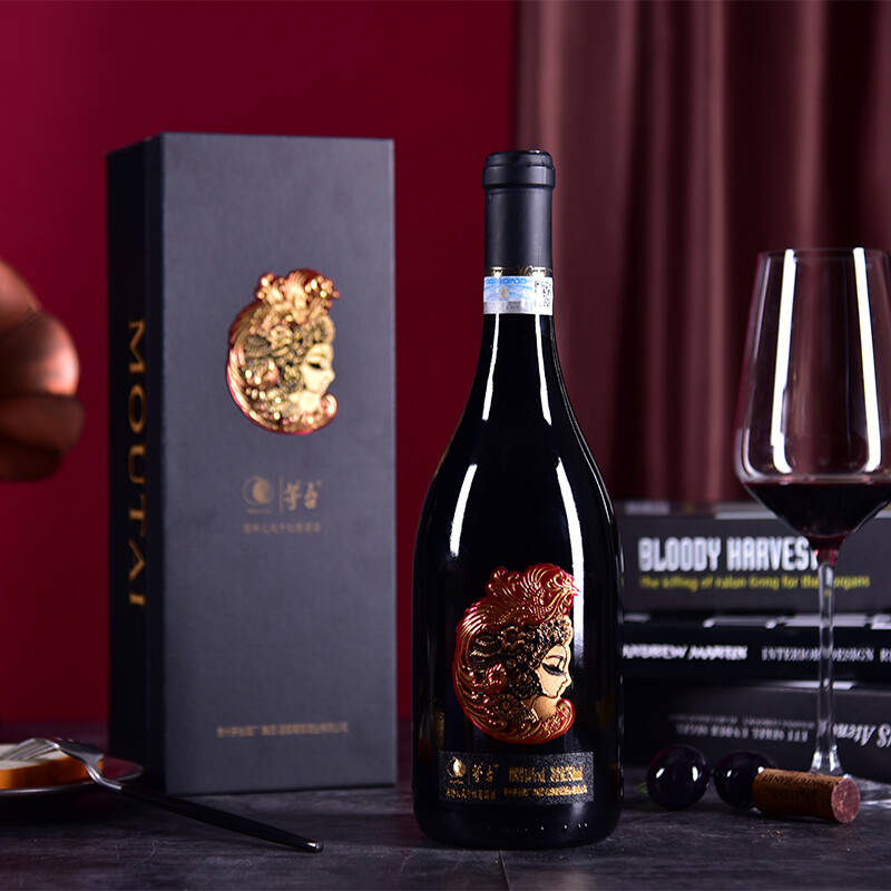 贵州茅台国粹火凤干红葡萄酒750ml单支装