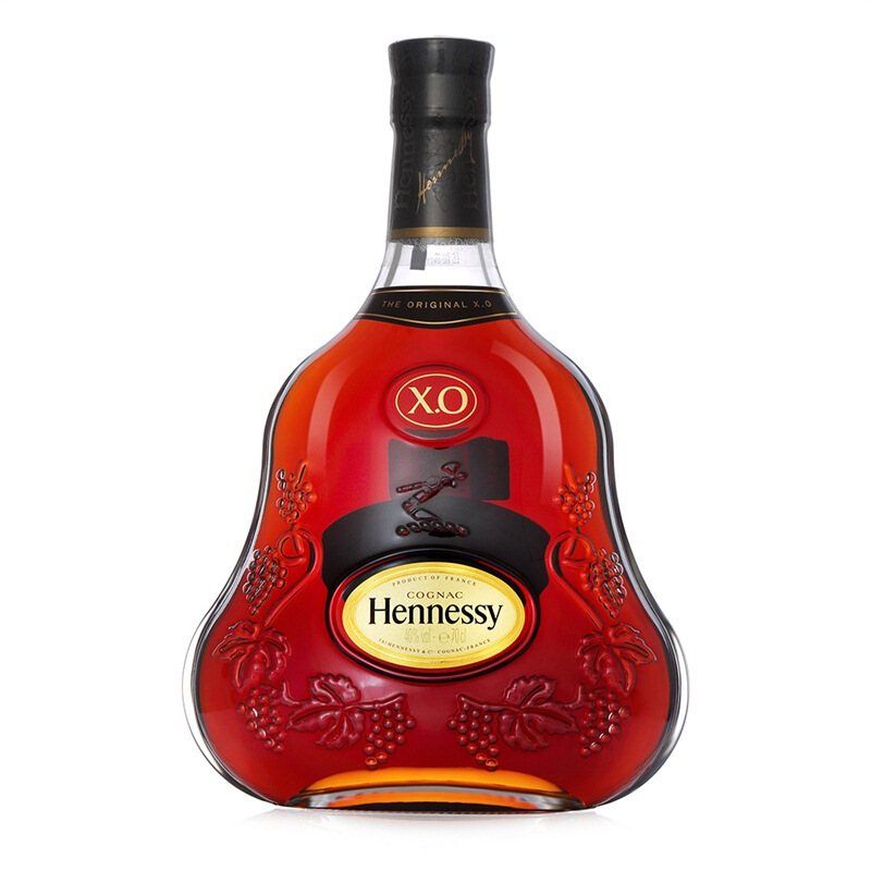 轩尼诗（Hennessy）洋酒40&deg;度XO干邑白兰地700ml单瓶装