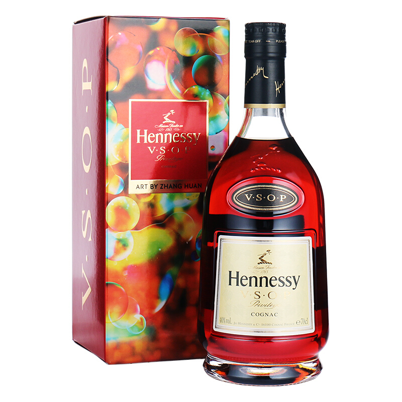 轩尼诗（Hennessy）洋酒40&deg;度2020鼠年特别款VSOP干邑白兰地700ml礼盒特别版
