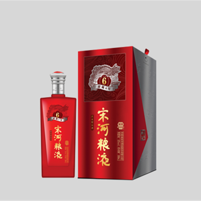 宋河粮液52度窖藏六年浓香型500ml单瓶装