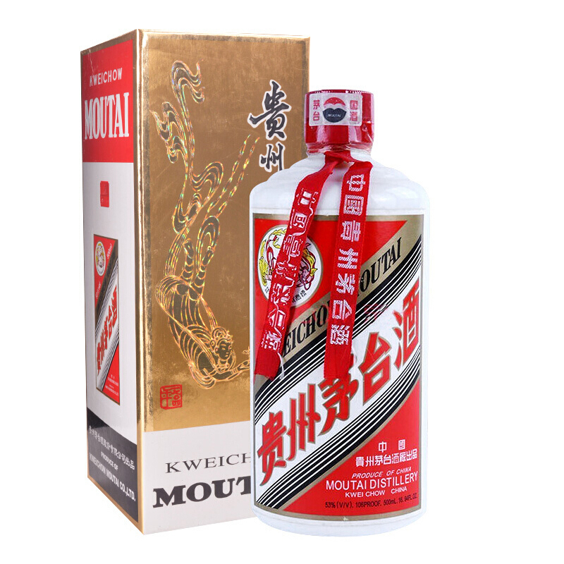 2000年53度飞天茅台酱香型500ml单瓶装