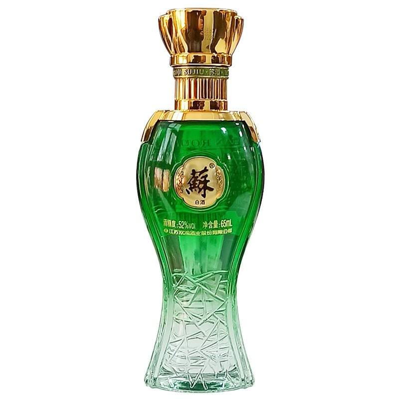 双沟苏酒绿苏52度浓香型白酒65ml