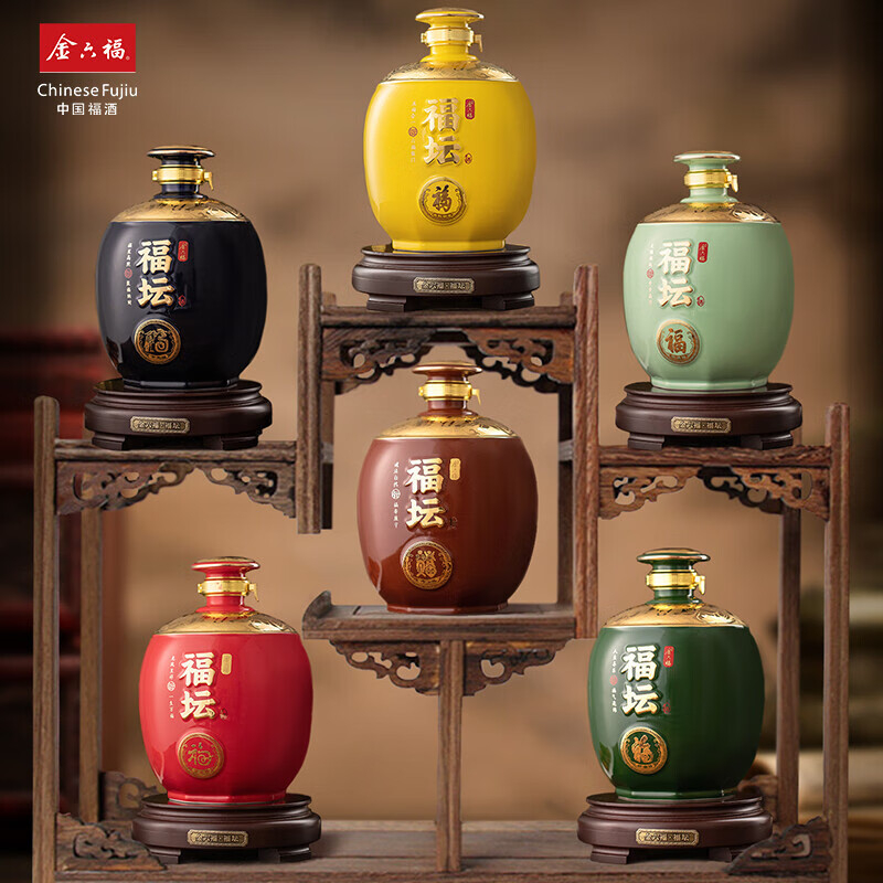 金六福福坛六福临门508度雅致香型3000ml