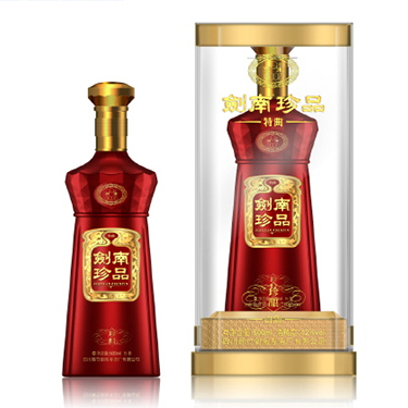 [A]四川剑南春酒厂剑南珍品珍酿口感浓香型52度白酒500ml单瓶装